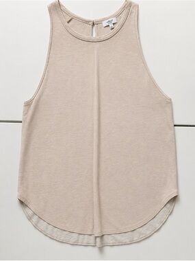 #32 Wilfred Cream Scoop-Hem Sleeveless Tank Top